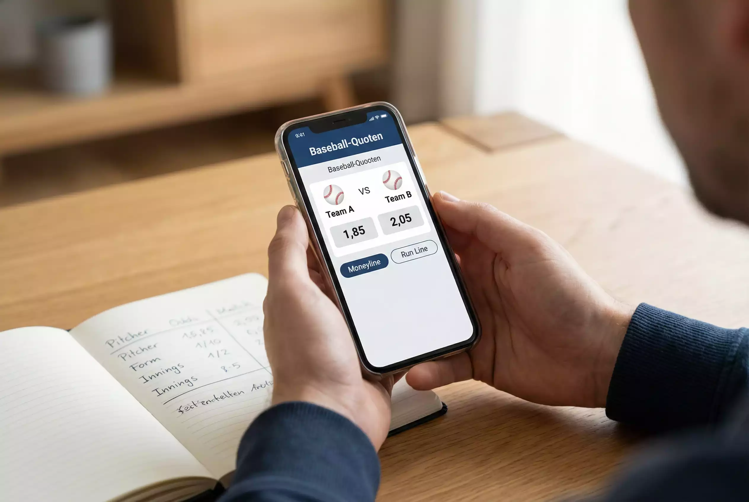 MLB-Wettarten im Überblick: Moneyline, Run Line und Over/Under Wetten